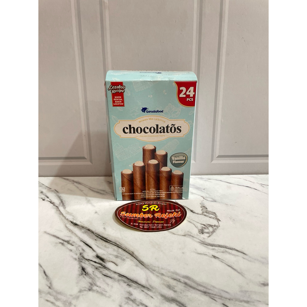 

CHOCOLATOS VANILA CREAM ISI 24 PCS