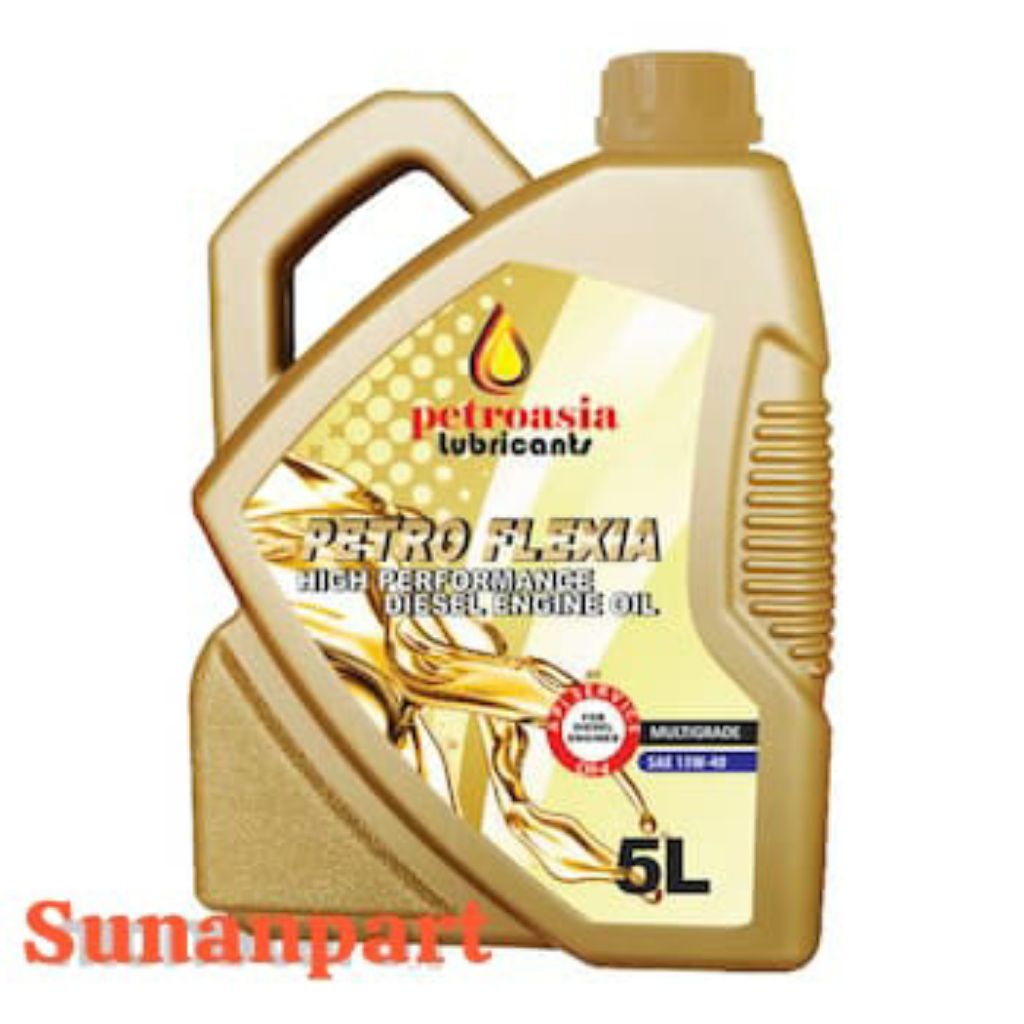 Petroasia Oli Mesin Diesel Flexia API CH-4 5 LITER ORIGINAL