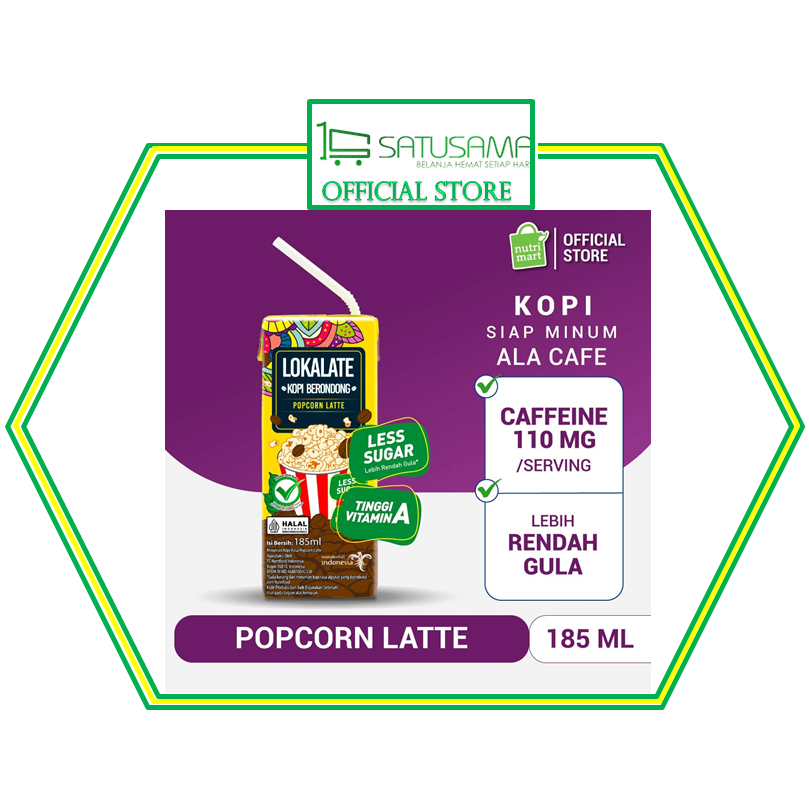 

LOKALATE READY TO DRINK KOPI BERONDONG 185 ML