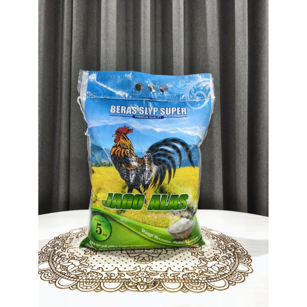 

beras ayu kemasan 5 kg isi 5 kg BPOM IDM000684097