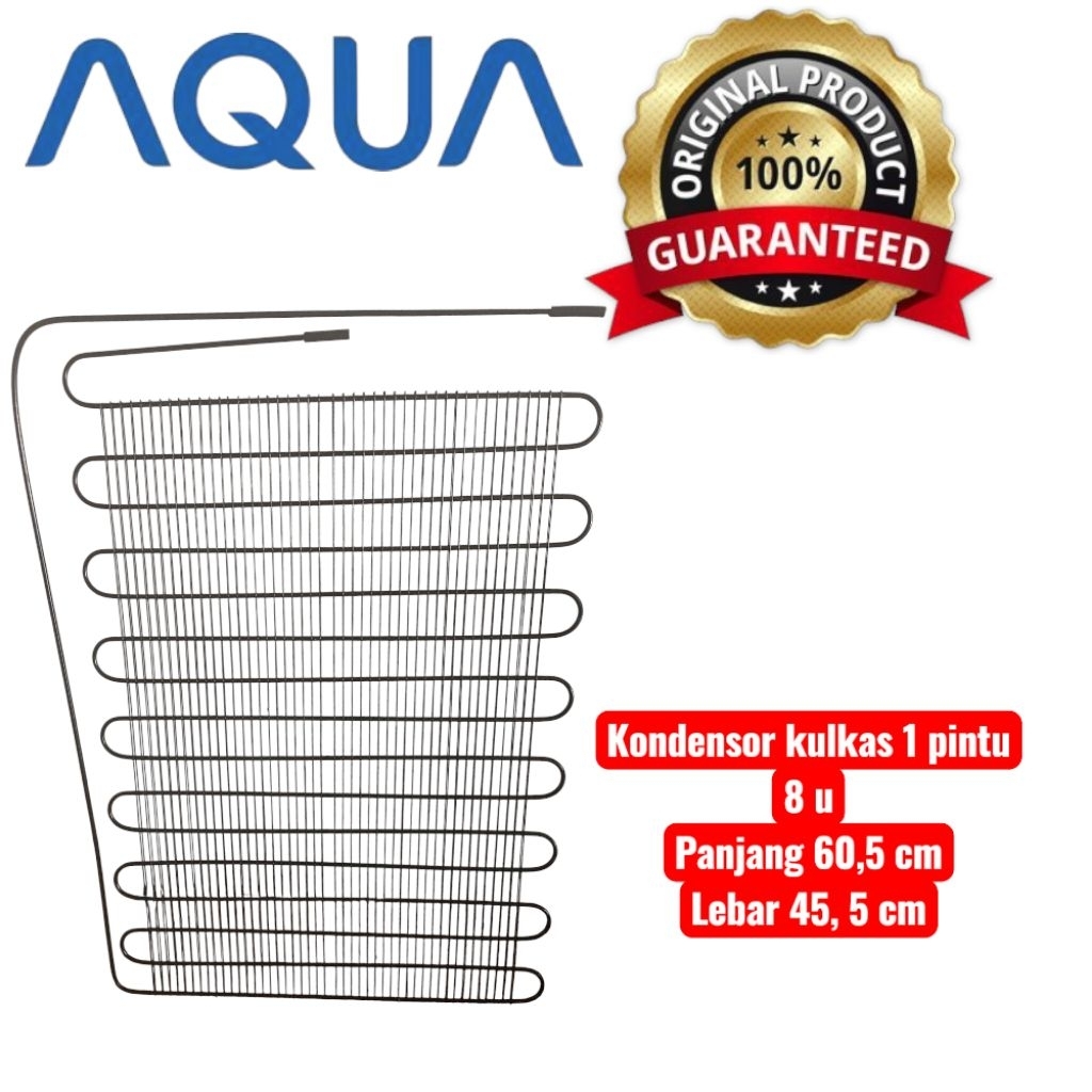 Kondensor kulkas 1 pintu AQUA SANYO 8U