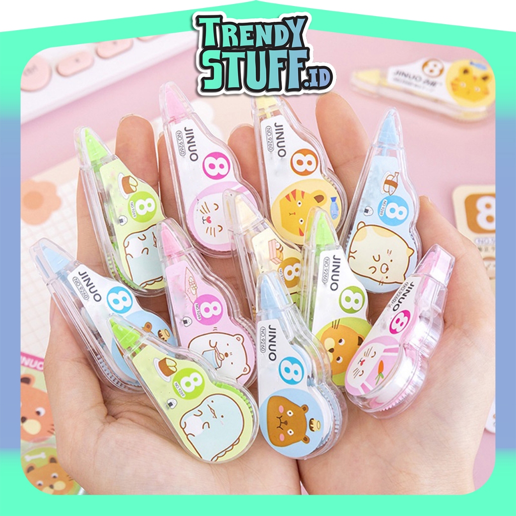 

TrendyStuff.id CORRECTION TAPE Tipe X KERTAS /Pita penghapus kantor siswa S087