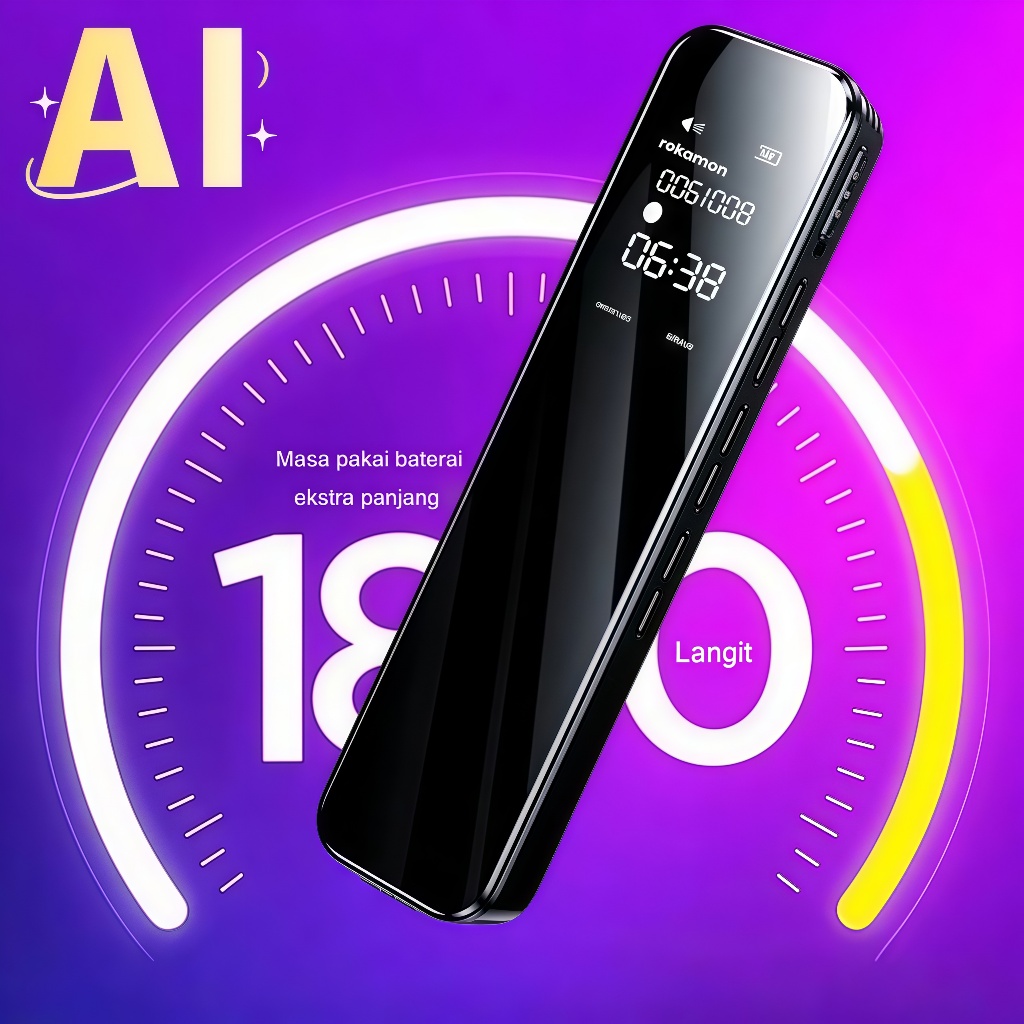 2025 Alat Perekam Suara Tersembunyi Mini Voice Recorder Digital Voice Recorder Perekaman Pena / Pere