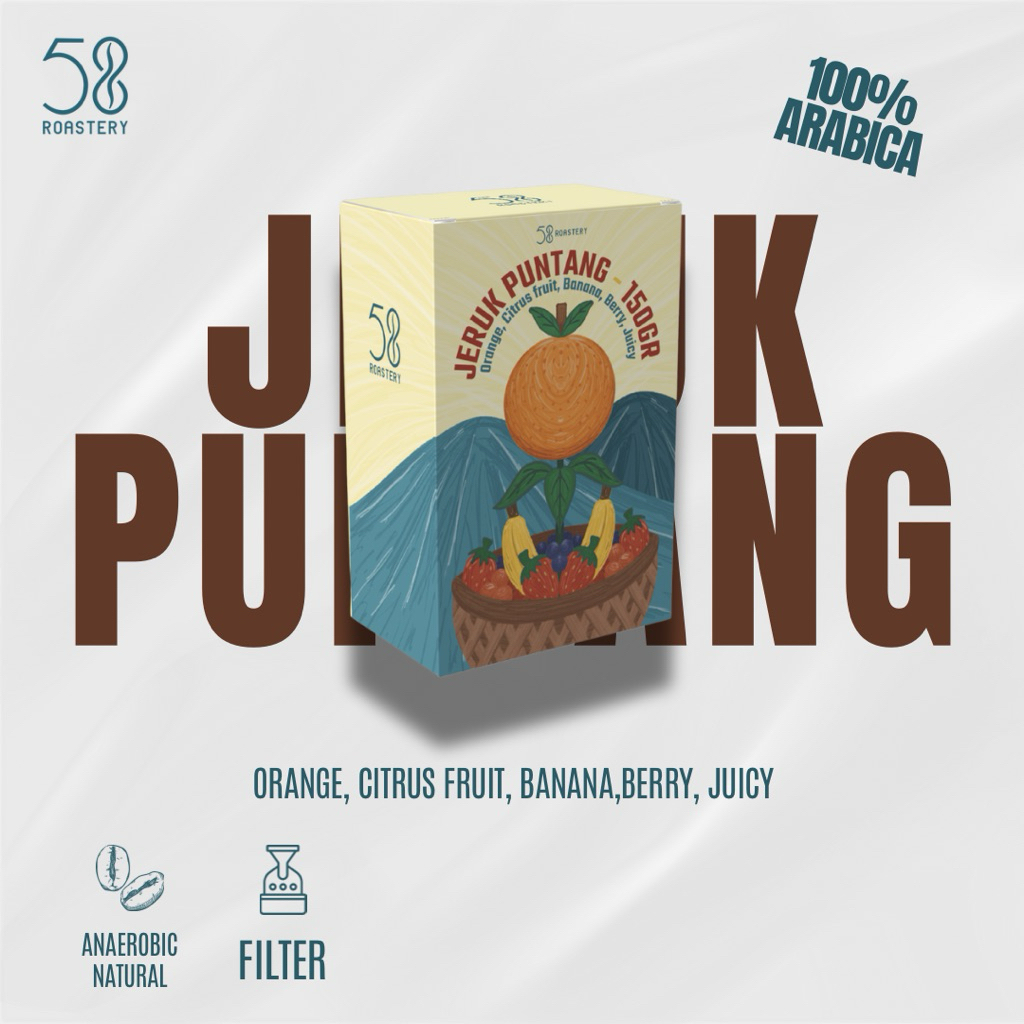 

Kopi Arabika Jeruk Puntang - Arabika Puntang Natural Anaerob 150gram (Single Origin)