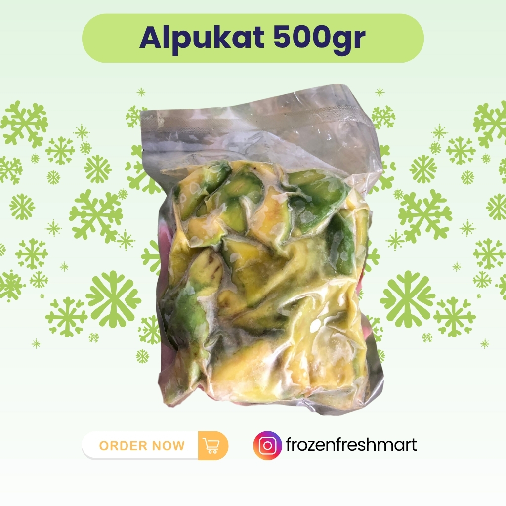 

Alpukat Frozen 500gr