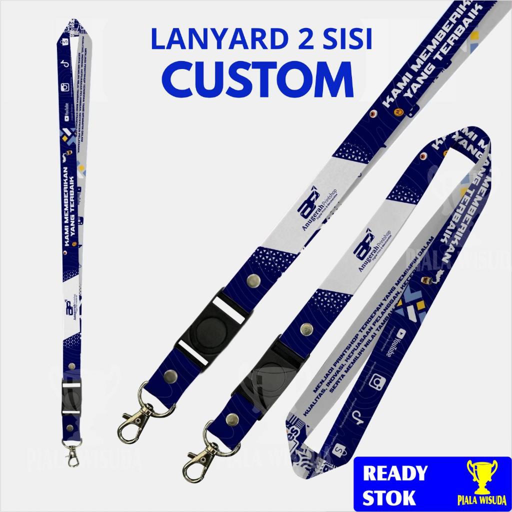 

Lanyard Custom Printing 2 Cm Full Color Print Sublim 2 Sisi-LANYARD CUSTOM-LANYARD PANITIA KEMERDEKAAN-LANYARD KKNLANYARD 2SISI