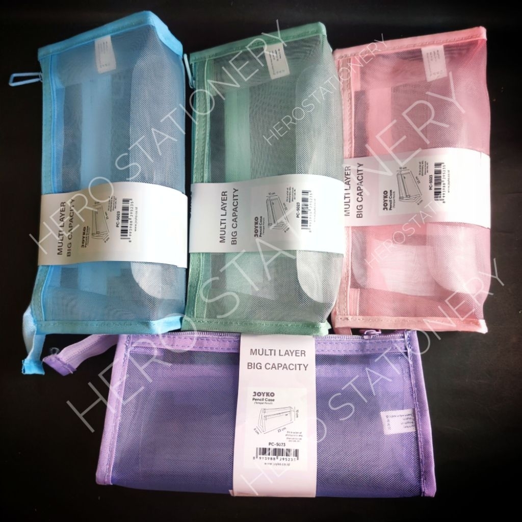 

Tempat pensil multilayer pencil case warna joyko PC-5023