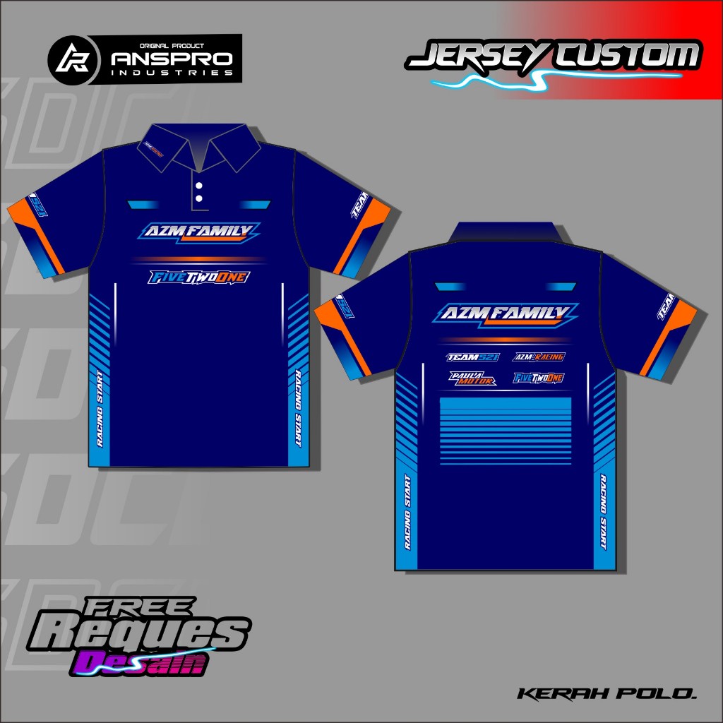 JERSEY KERAH POLO JERSEY CUSTOM BEBAS JERSEY RACING JERSEY BALAP JOKI FREE CUSTOM