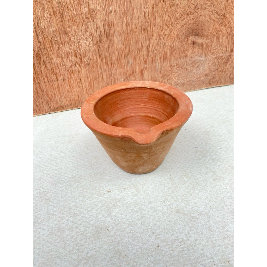 kowi pelebur emas model kerucut diameter 14-15 cm