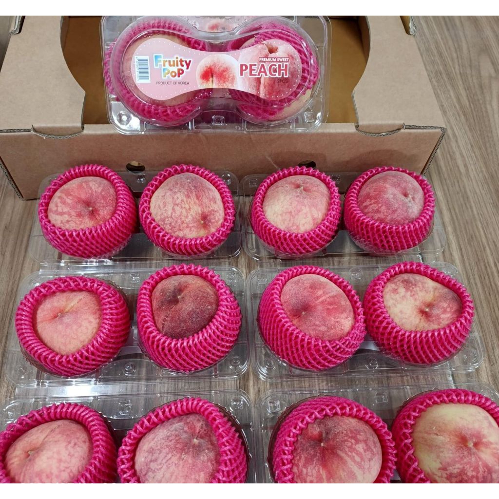

peach Korea asli super sweet/pack