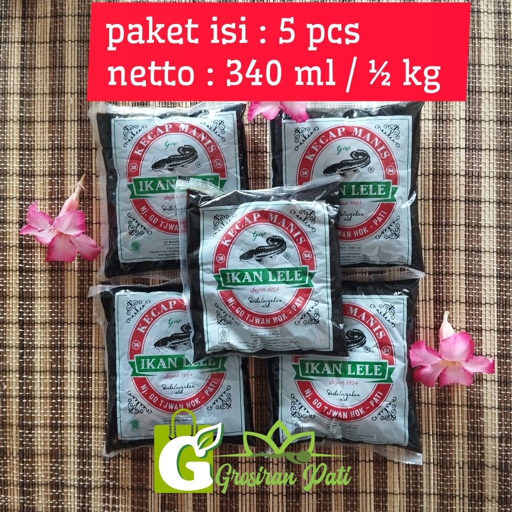 

KECAP LELE 340ML /½KG PAKET ISI : 5