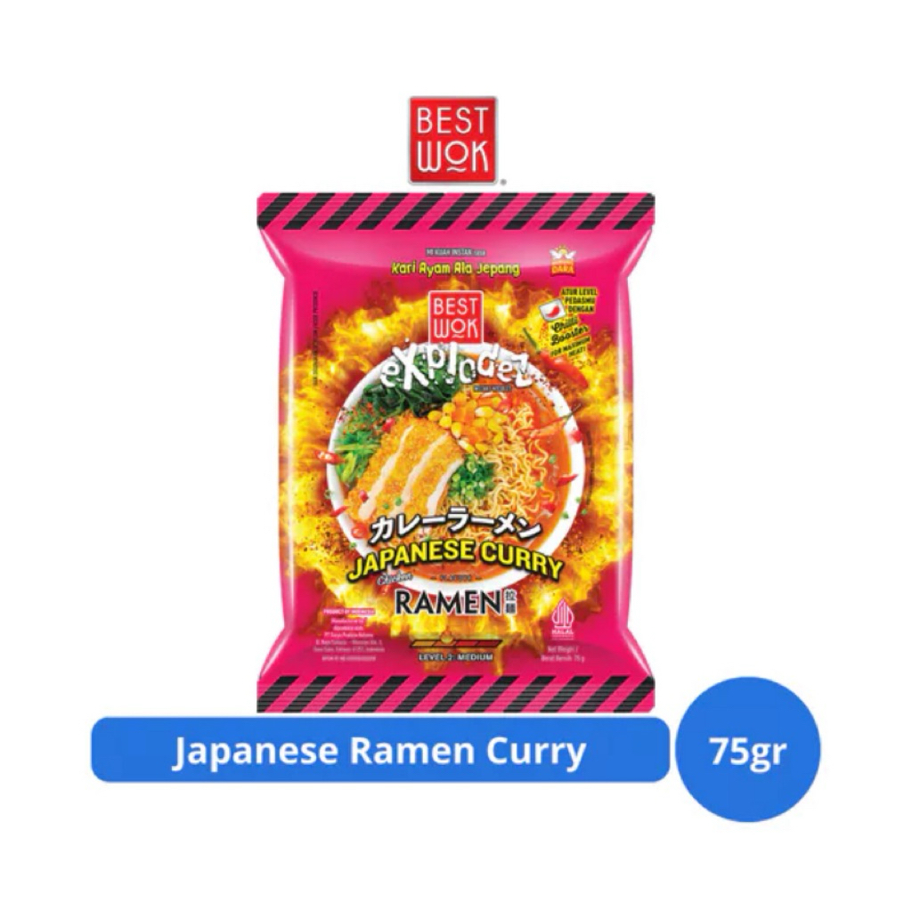 

Best Wok Japanese Ramen Curry 75gr – Ramen Kari Ayam Ala Jepang