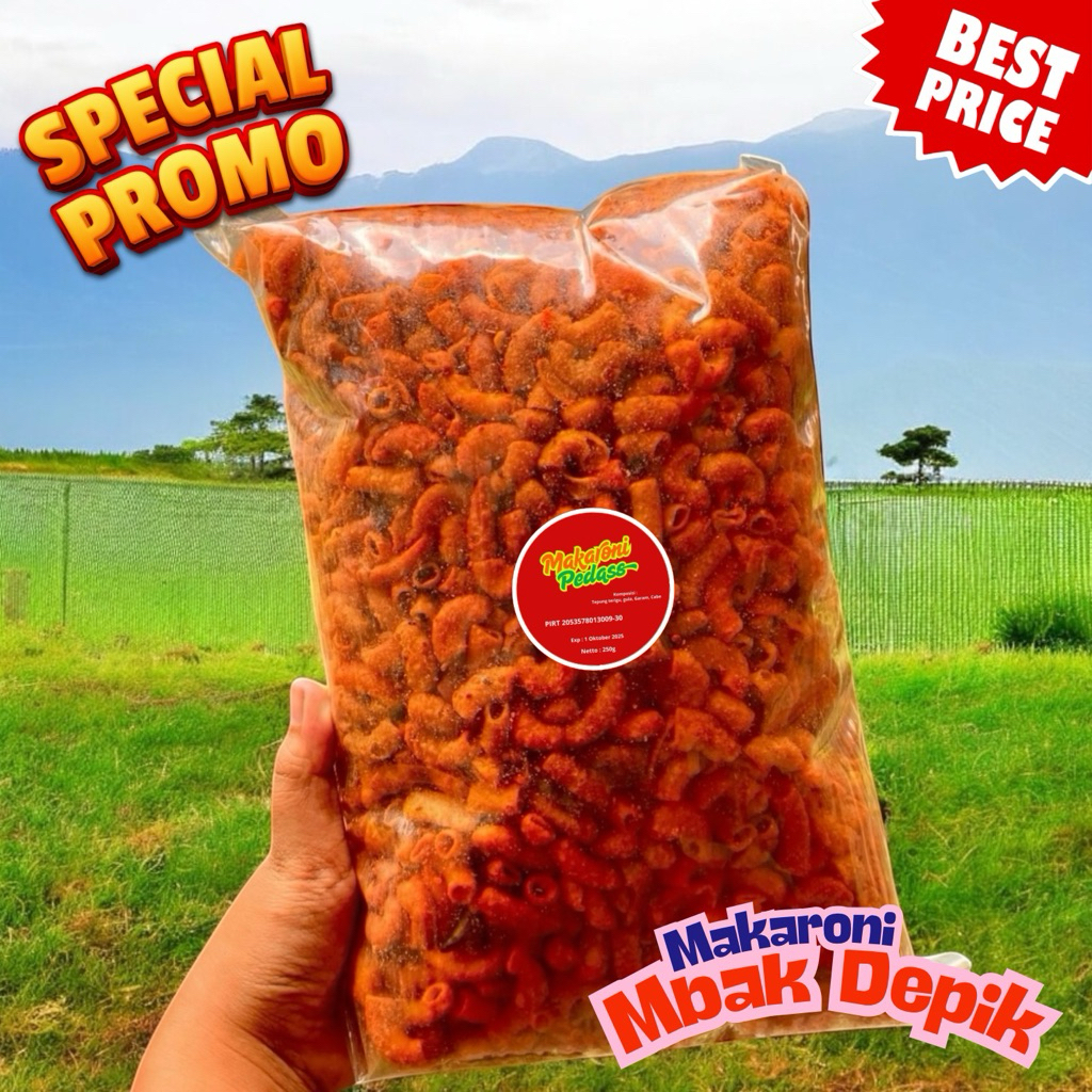 

Makaroni Garing Pedas Surabaya 250g – Siap Bikin Keringat Deras!