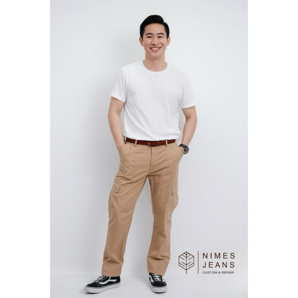 NIMES JEANS - Artikel Cargo Damar | Celana Cargo Panjang Casual Nimes Jeans