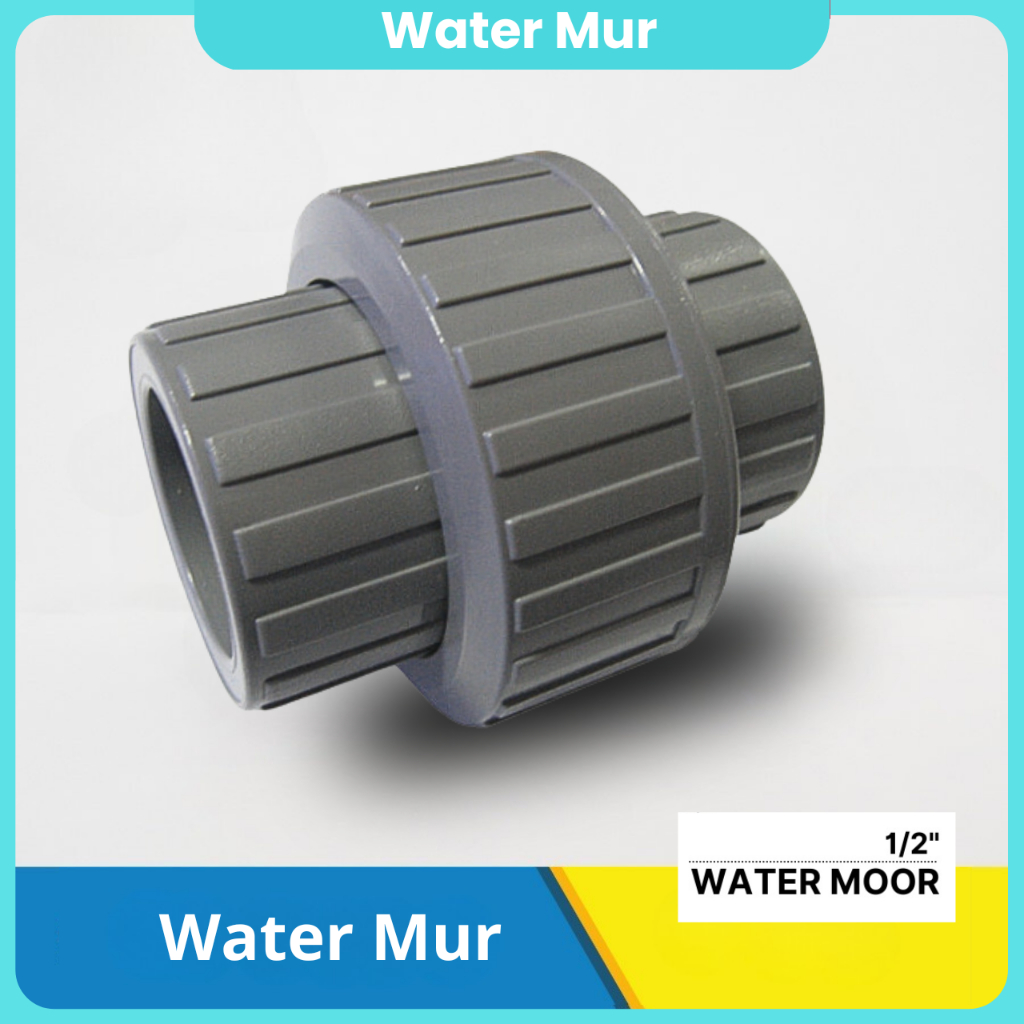 WaterMur 1/2 Inch Moor Water mur PVC Water mur 1/2 inch Watermoor 1/2" Sambungan Pipa Air