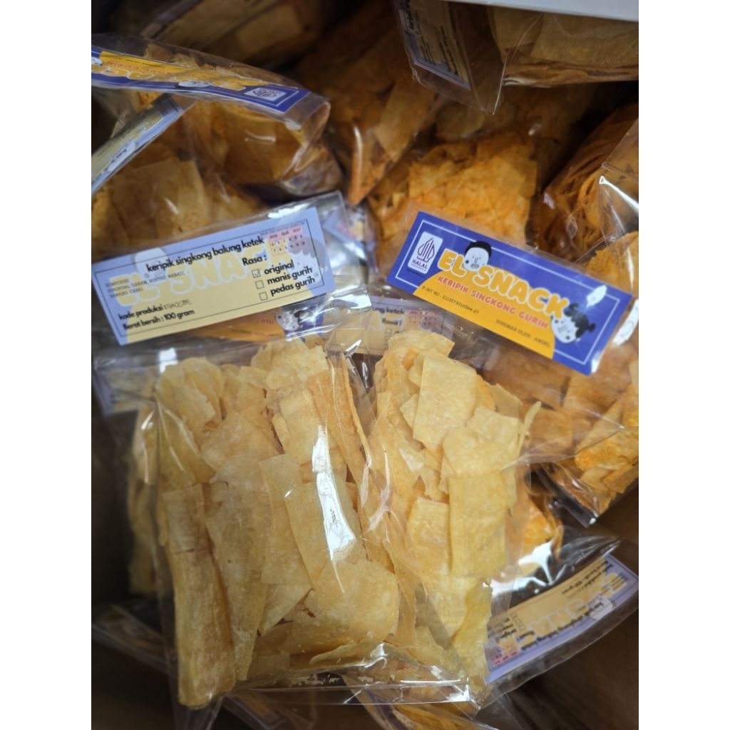 

KRIPIK SINGKONG ORIGINAL BY El Snack