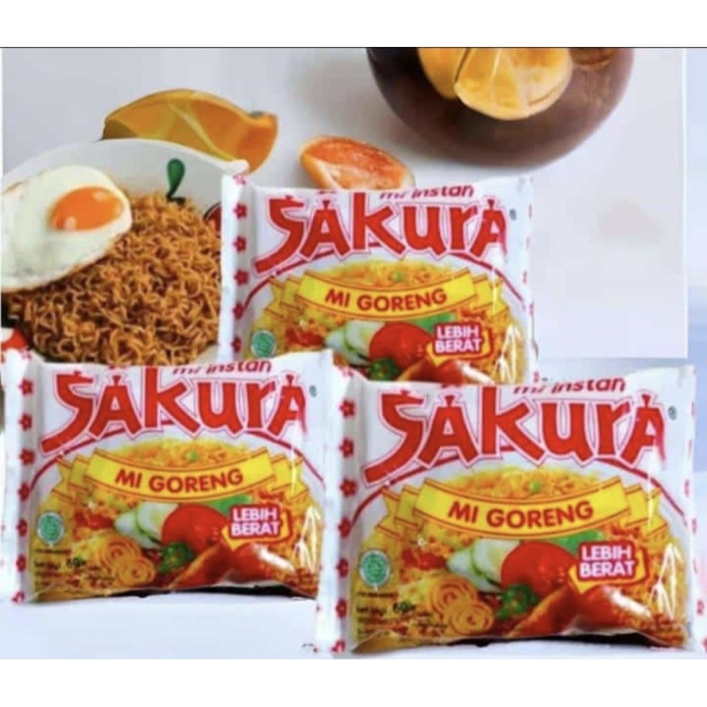 

Mie goreng sakura ecer 15rb dpt 5