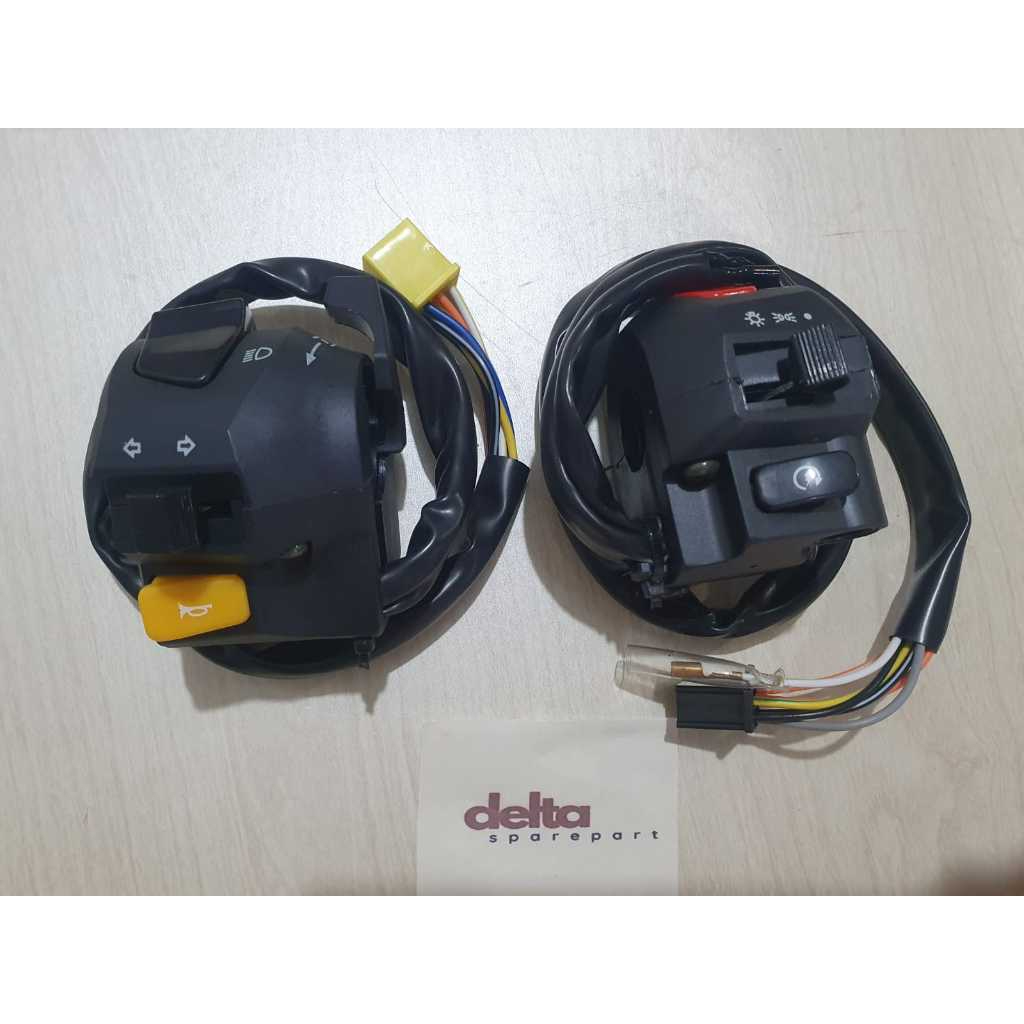 Sepasang Holder Saklar Set Suzuki Thunder 125 Lama Old New Kiri Kanan