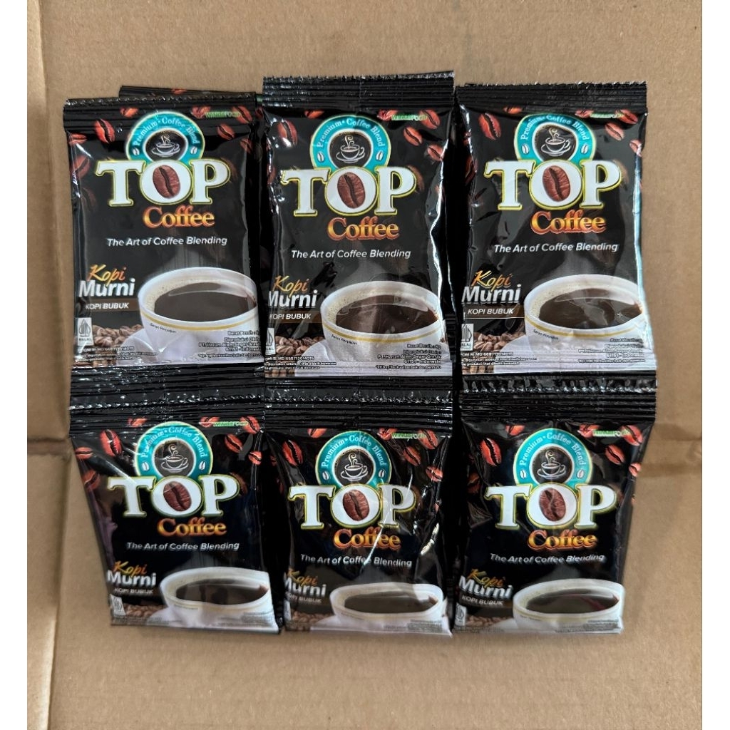 

Top Coffee Kopi Murni 6g 10Sachet