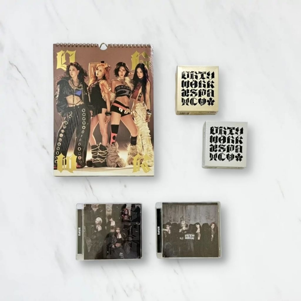 [Sealed] AESPA Album DIRTY WORK (Dirty Worker/ Dirty Code/ Dirty Case)