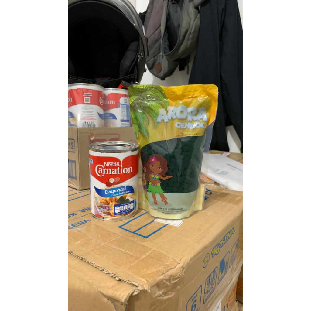 

Bundling Cendol Kecebong Dan Carnation evaporated