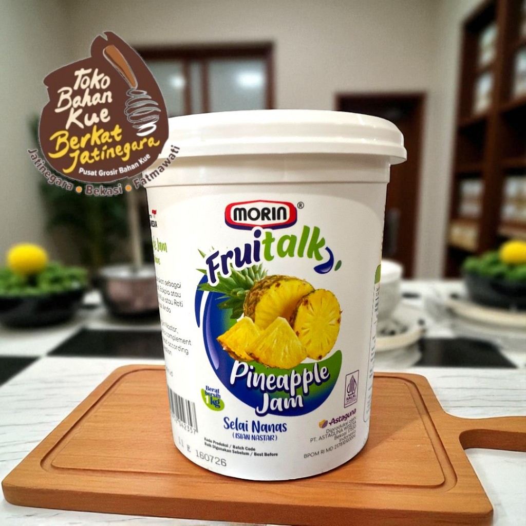 SELAI NANAS MORIN FRUITALK KEMASAN 1 KG / SELAI NANAS/SELAI PINNEAPLE