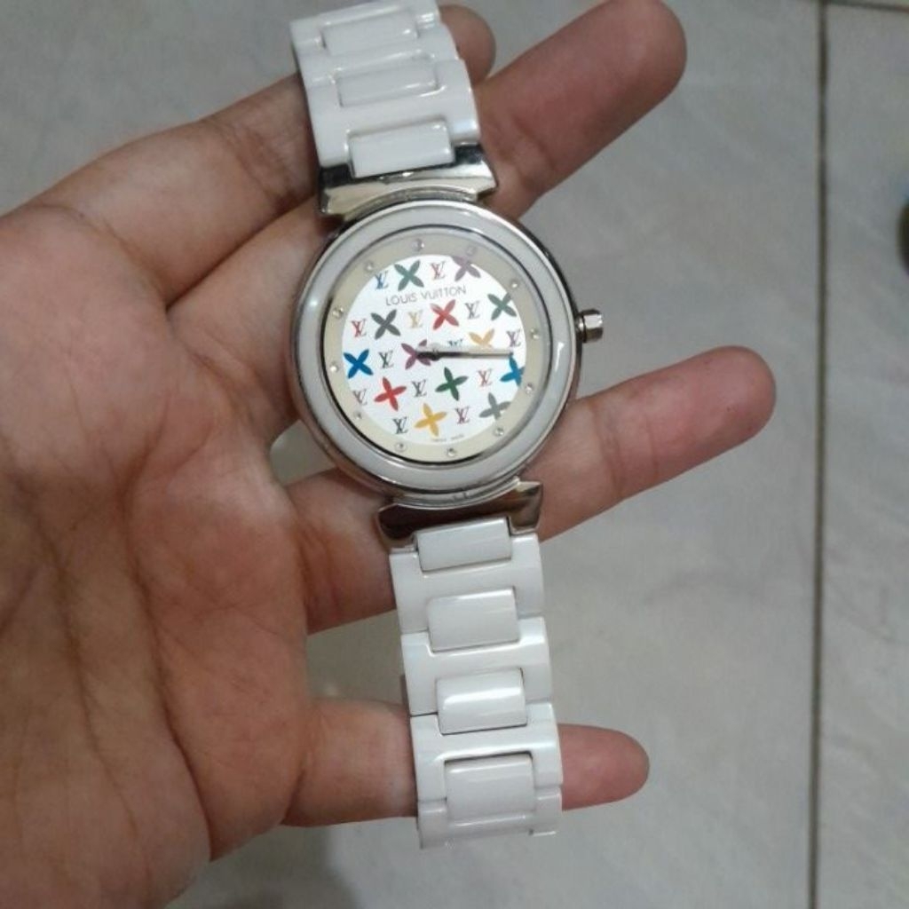 jam tangan wanita Louis Vuitton (preloved)