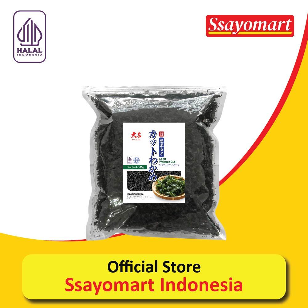 

Cut Wakame Rumput laut kering / Dried Seaweed / Miyeok Myeok Miso soup 100gr