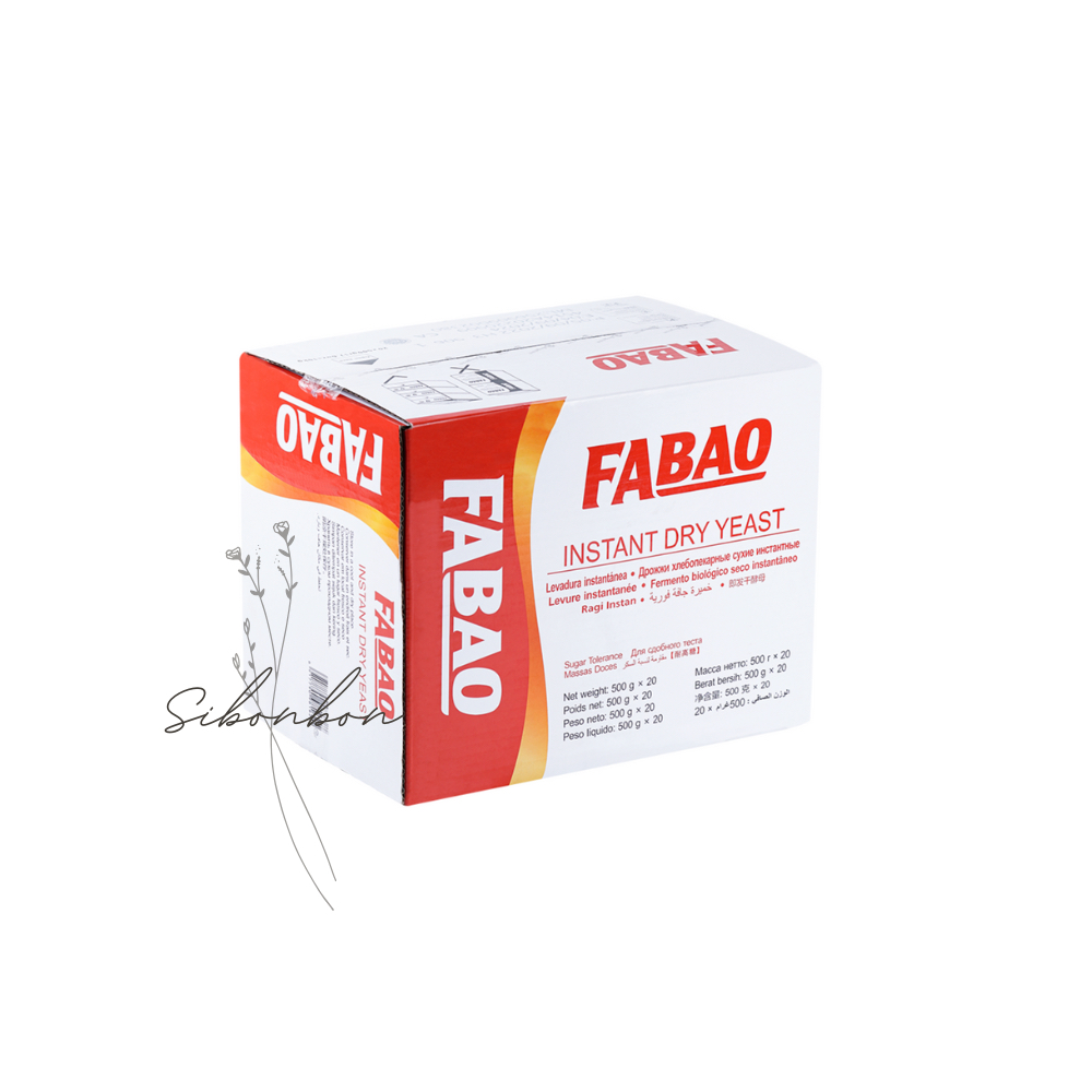 

Fabao Instant Dry Yeast 500gr | Ragi Instant Termurah