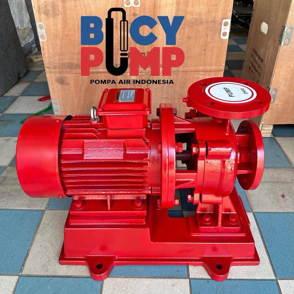 Pompa hydrant mesin pompa air 3in 7.5hp 50 kubik 3 phase pompa dorong