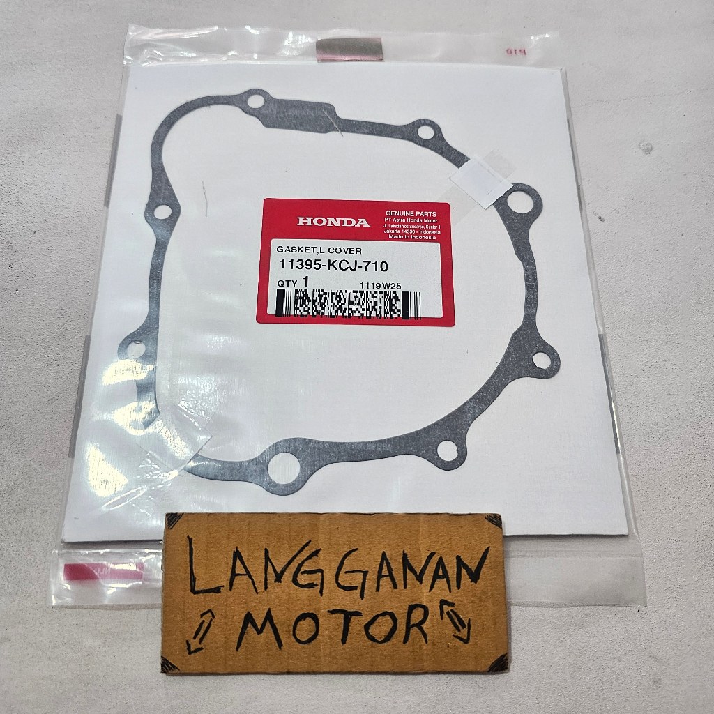 PAKING GASKET PERPAK MAGNET SPULL KIRI TIGER MEGA PRO OLD GL MAX 11395KCJ710 ORI AHM