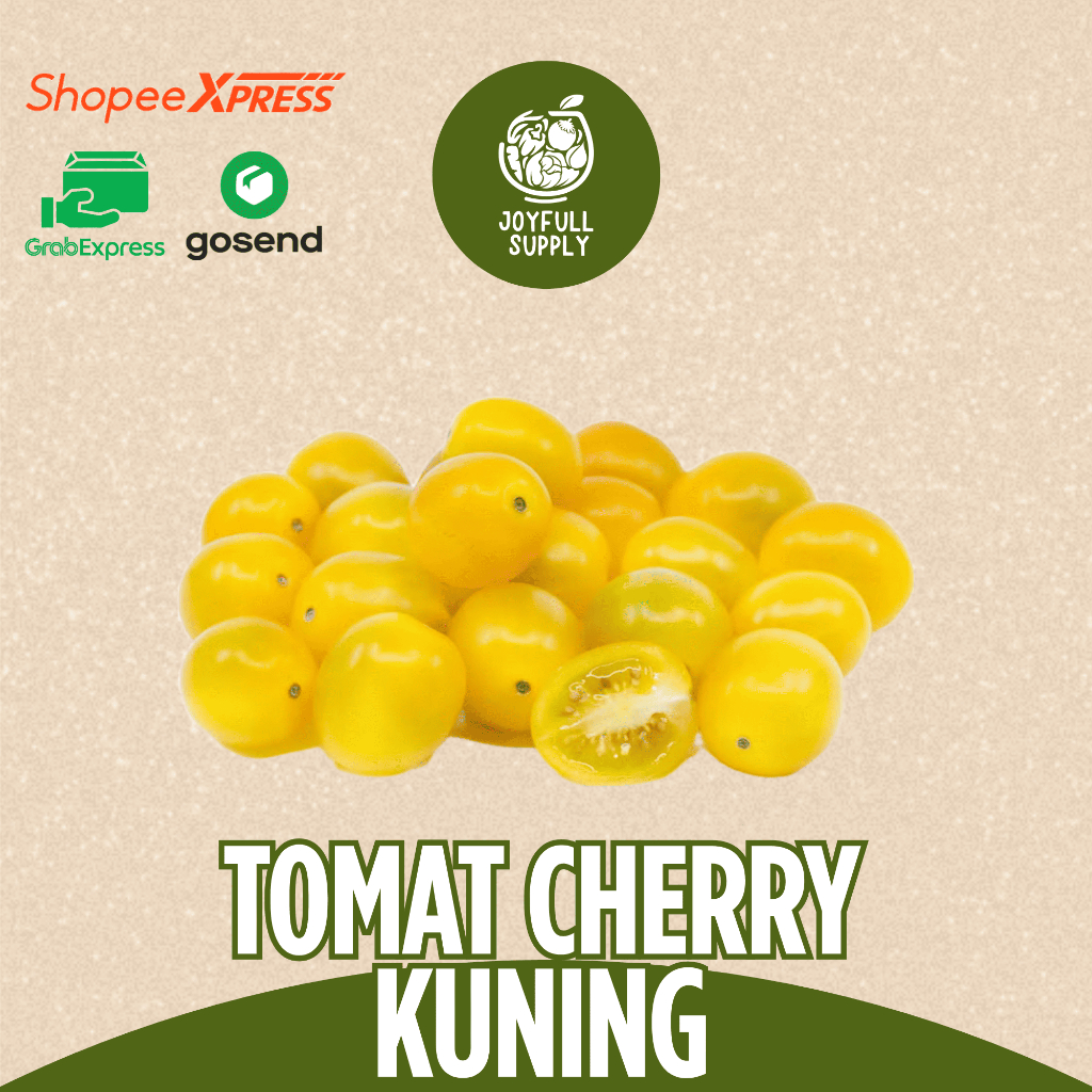 

INSTAN Tomat Cherry Kuning / Tomat Cherry / Sayuran Segar / Joyfyull Supply