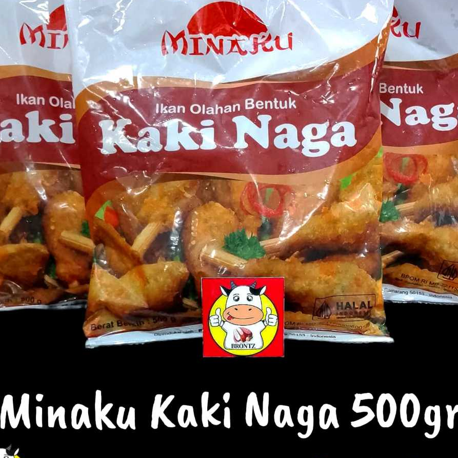 

MINAKU KAKI NAGA 500GR - FROZEN FOOD - BRONTZ JOGJA