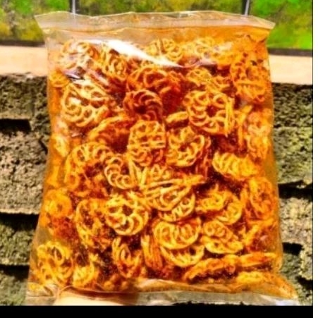 

KERUPUK RAFAEL BANTAT PEDASDAUNJERUK KEMASAN 250Gram EXTRA PEDAS