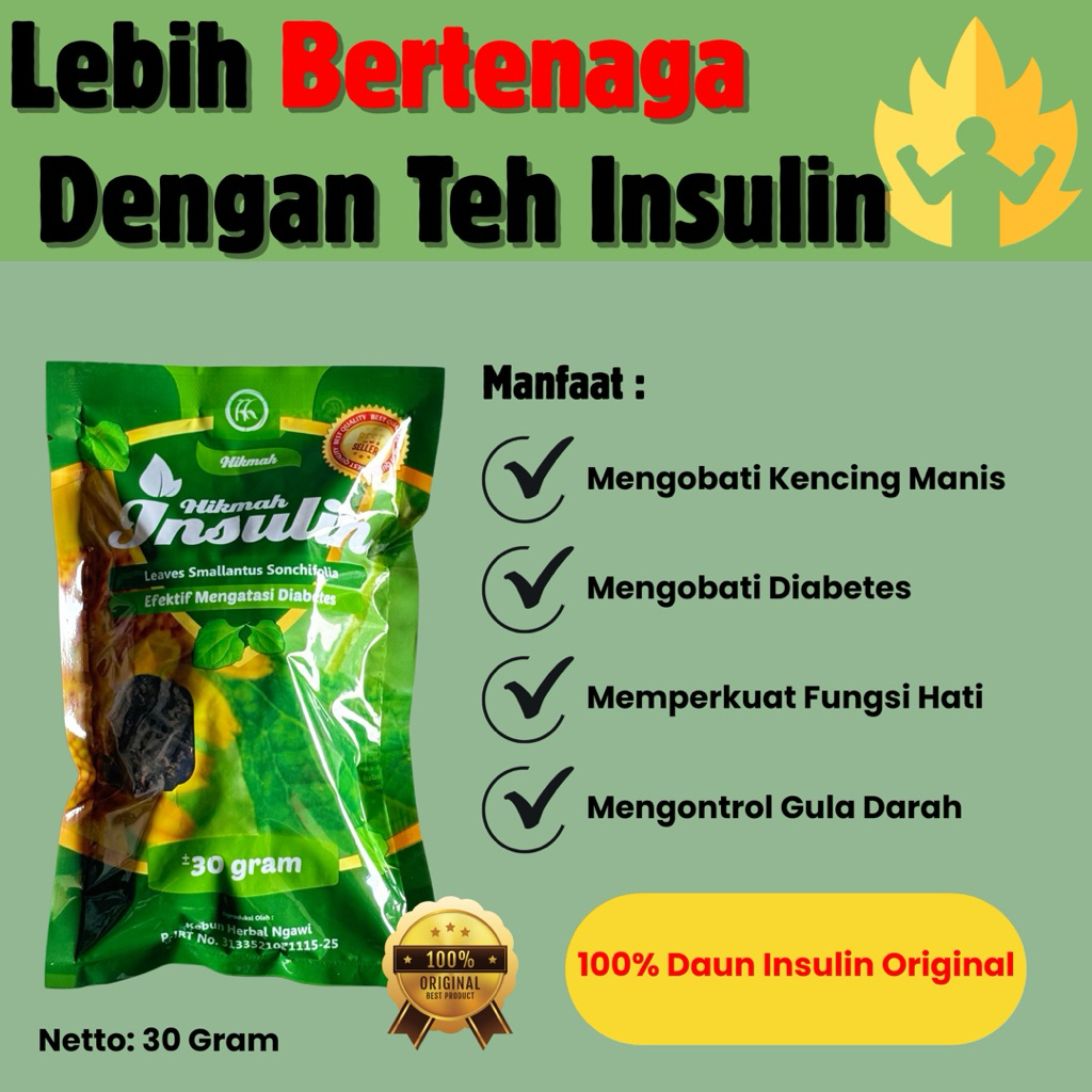 

Teh Seduh Daun Insulin / Yakon Untuk Diabetes