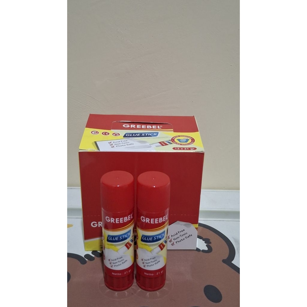 

Lem Stick Glue Greebel 21 gram (PCS)Lem Kertas