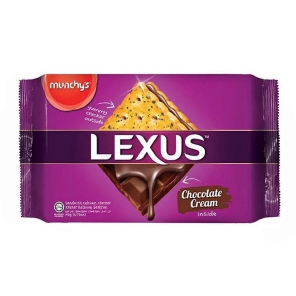 

Munchys Lexus / Munchy's Biskuit Lexus Chocolate Cream 190 gram