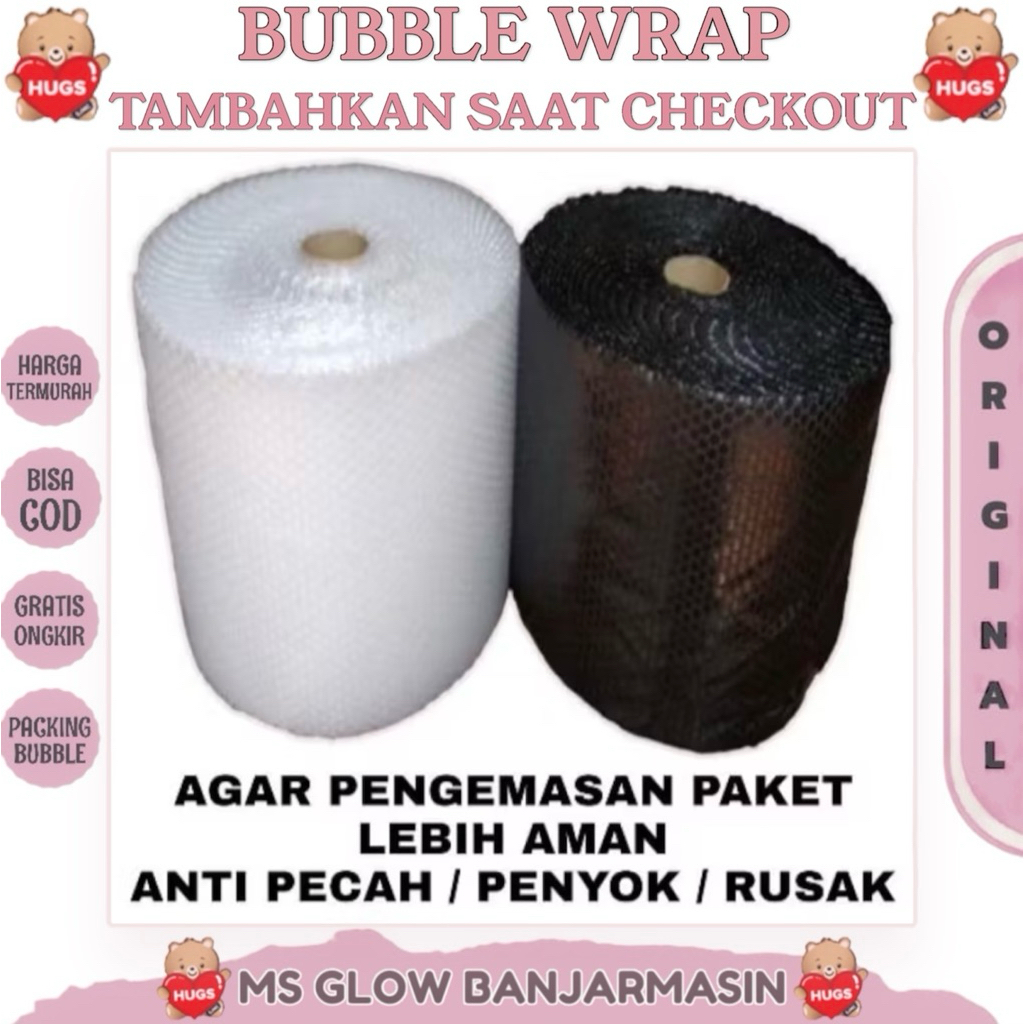 

BUBLE WRAP Agar Pengemasan Paket Lebih Aman ANTI PECAH / ANTI RUSAK