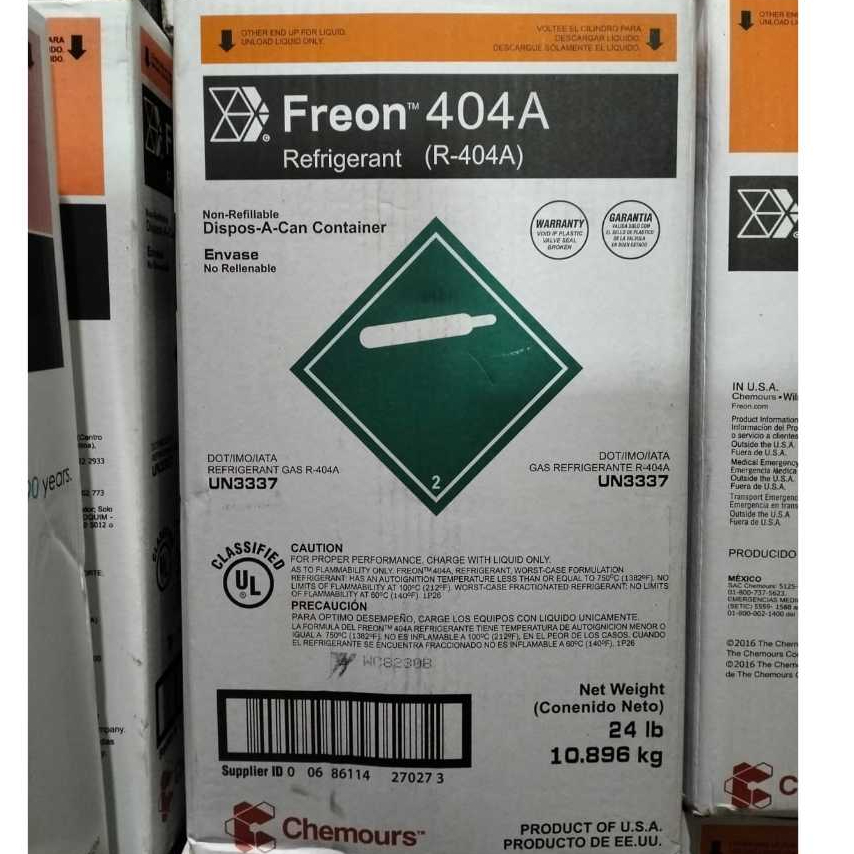 FREON CHEMOURS USA R404 9,5KG