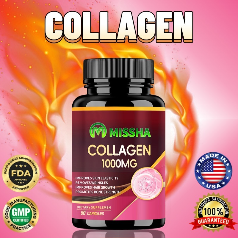 Missha Collagen Kapsul Memperbaiki elastisitas kulit memutihkan kulit 60 Kapsul
