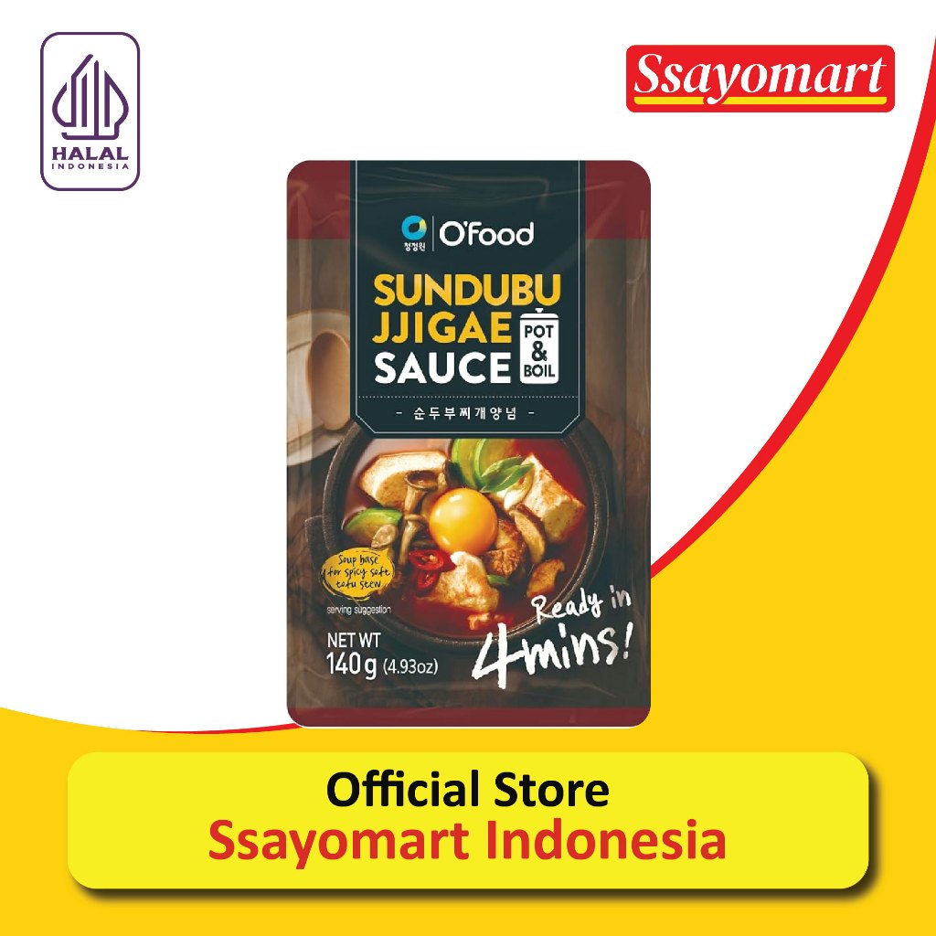 

Daesang Chung Jung One Ofood SUNDUBU JJIGAE SAUCE 140g