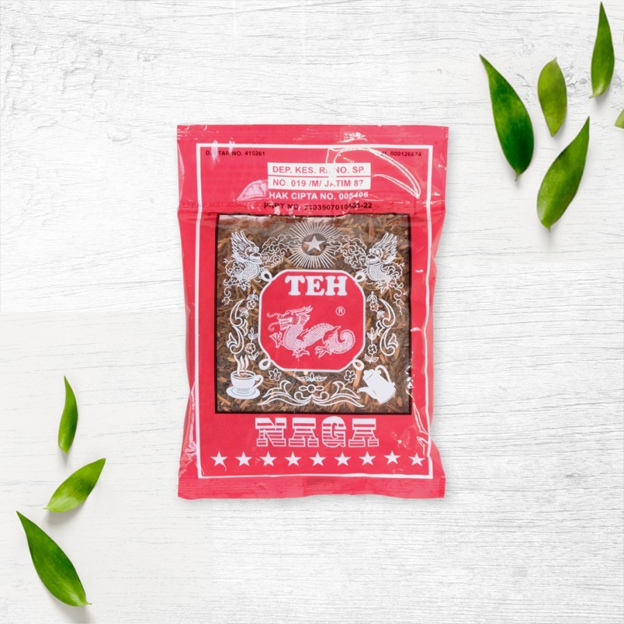 

Teh Naga Teh Tubruk Asli Malang 1 Pack (10 Bungkus) Teh Cap Naga