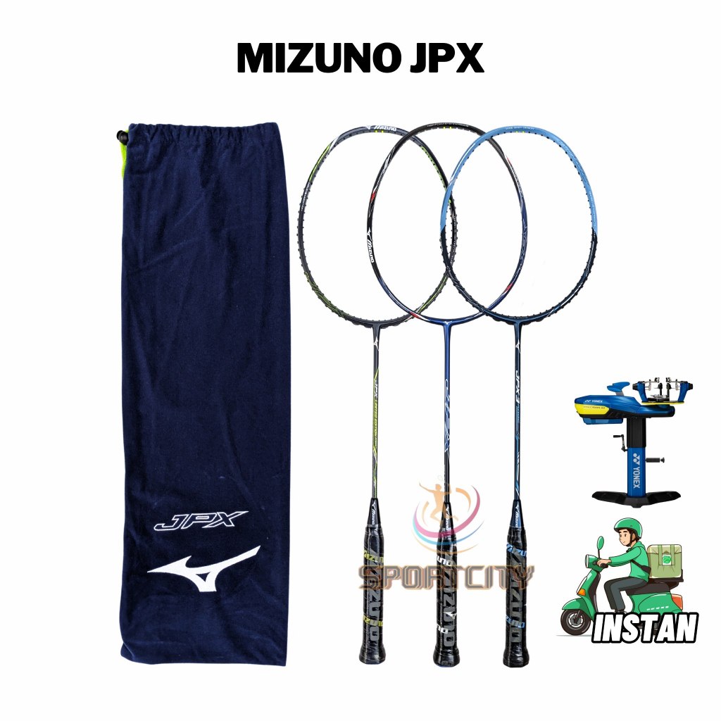 Raket Badminton Mizuno JPX 3 Rage / JPX 7 Fury / JPX 8 Flash / JPX Limited Edition Original