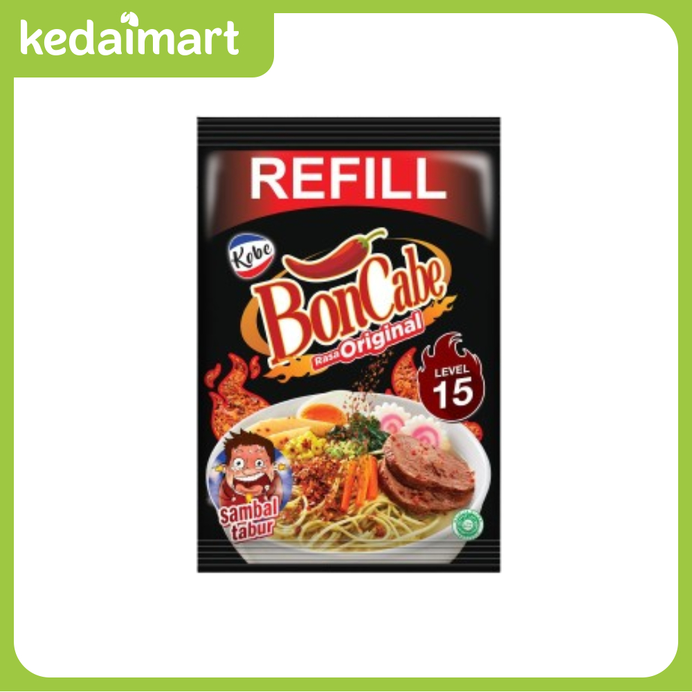 

Boncabe Sambal Tabur Original Lv 15 22,5 Gram