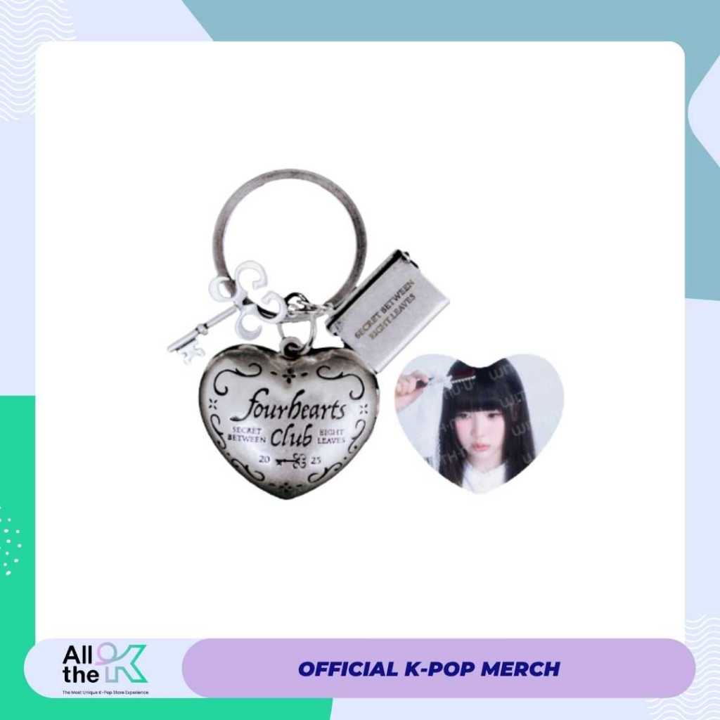 Hearts2Hearts - HEART PENDANT KEY RING SET / 2025 Hearts2Hearts [Four Hearts Club] OFFICIAL MD [CARM