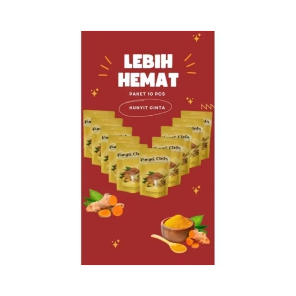 

| Paket usaha 10 pcs | kunyit cinta sejuta manfaat