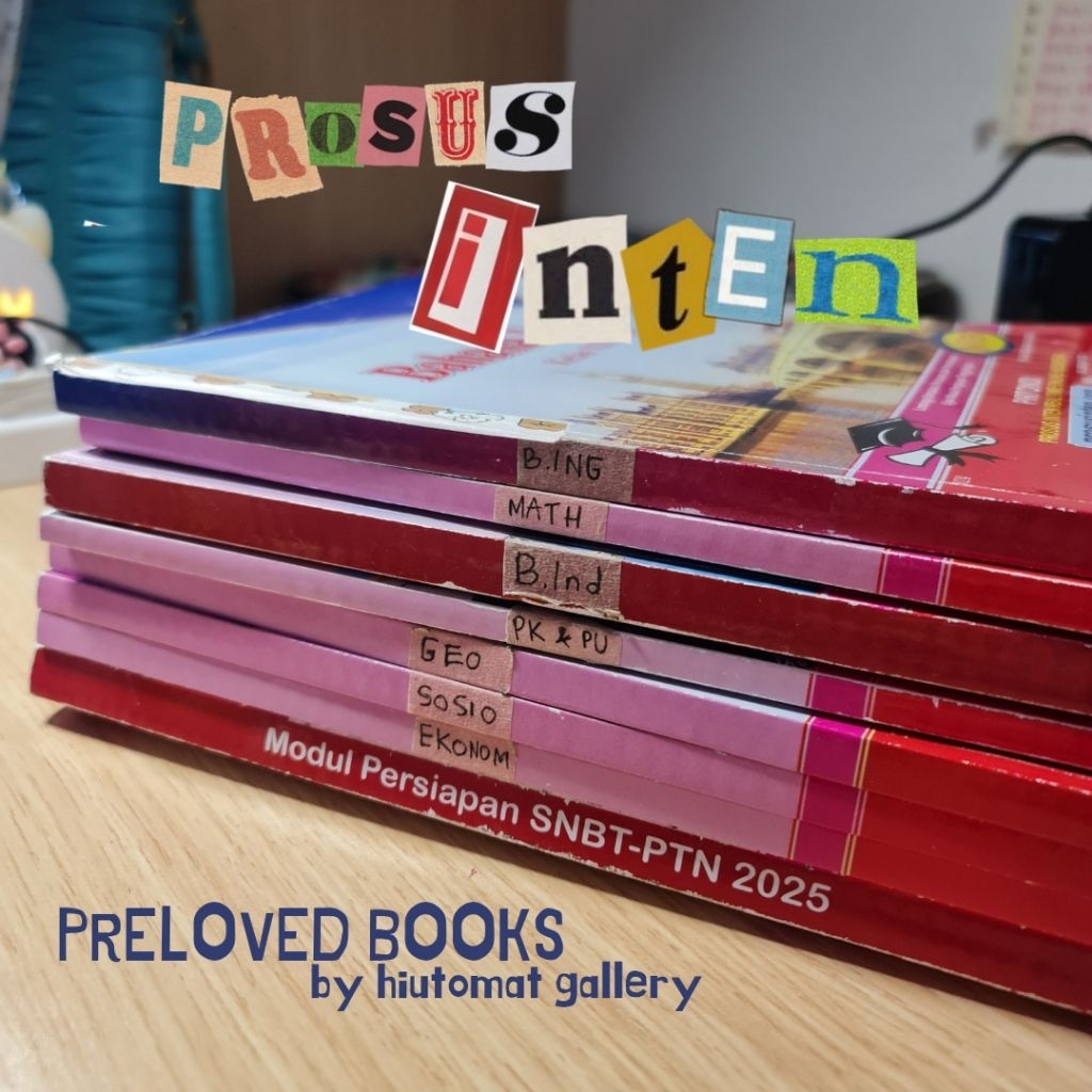 Preloved Buku TKA & UTBK prosus inten (MAPEL IPS)
