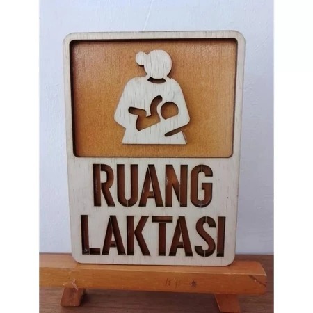 PAPAN TANDA RUANG LAKTASI - SIGN Laser Cutting