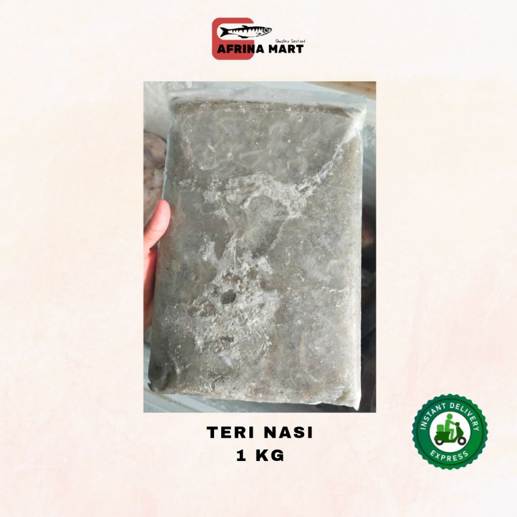 

Teri Nasi Basah 1 kg Frozen - Kirim Instant Afrina Mart
