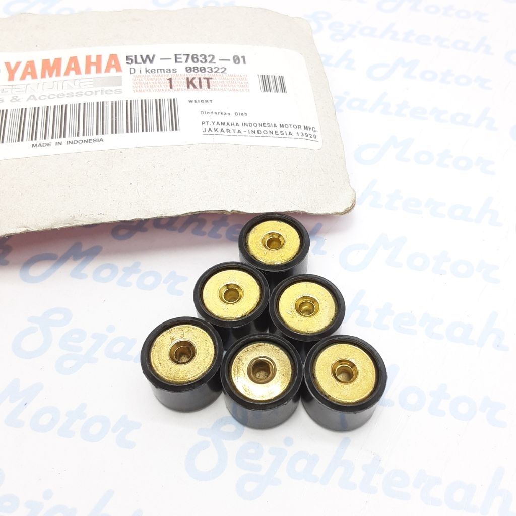 ROLLER WEIGHT SET YAMAHA MIO SPORTY MIO SMILE 5LW-17632-00